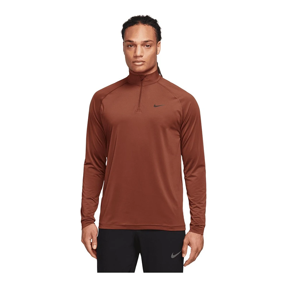 Nike Men's Dri-FIT Ready 1/4 Zip Long Sleeve Top