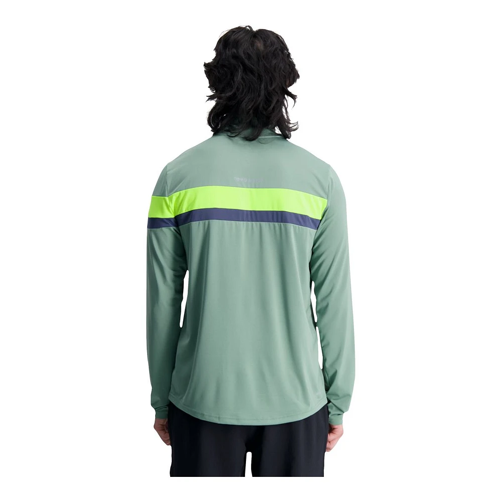 New Balance Men's Accelerate 1/4 Zip Long Sleeve Top