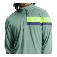 New Balance Men's Accelerate 1/4 Zip Long Sleeve Top