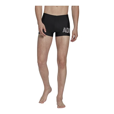 adidas Men's Lineage Boxer Swimsuit