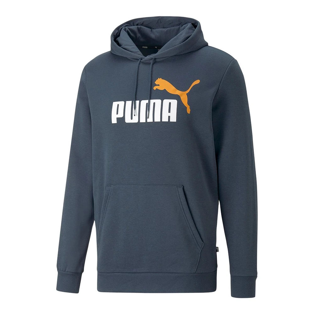 PUMA Men's Essentials+ Big Logo Pullover Hoodie