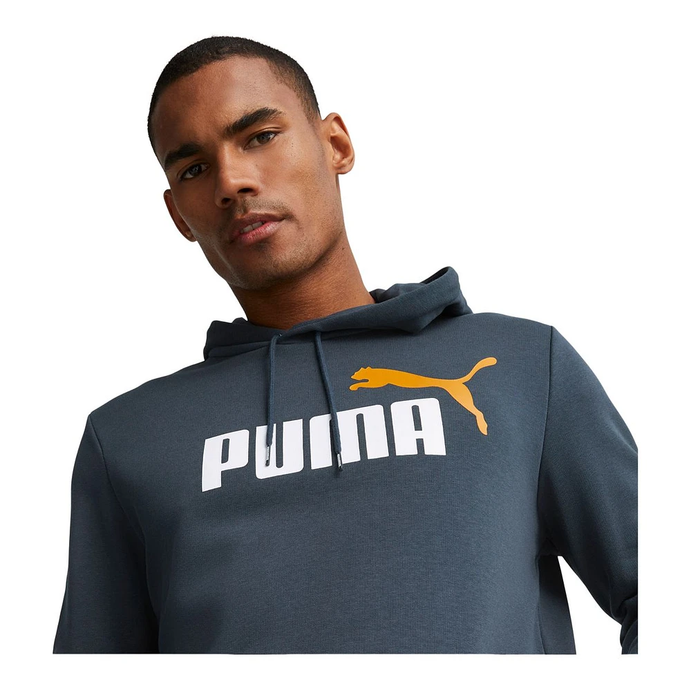 PUMA Men's Essentials+ Big Logo Pullover Hoodie