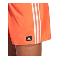 adidas Men's 3-Stripe CLX SH VSL Swim Shorts