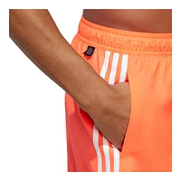 adidas Men's 3-Stripe CLX SH VSL Swim Shorts