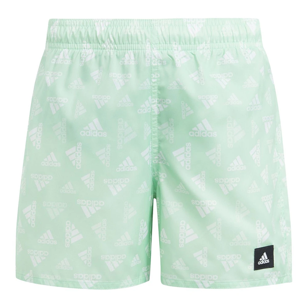 adidas Men's Badge Of Sport All Over Print Swim Shorts