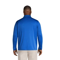 Callaway Men's Waffle 1/4 Zip Long Sleeve Polo T Shirt