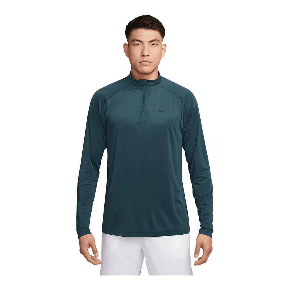 Nike Men's Dri-FIT Ready 1/4 Zip Long Sleeve Top