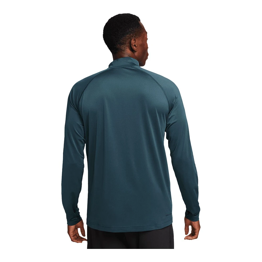 Nike Men's Dri-FIT Ready 1/4 Zip Long Sleeve Top