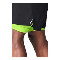 FWD Men's Push 7 Inch 2 1 Shorts