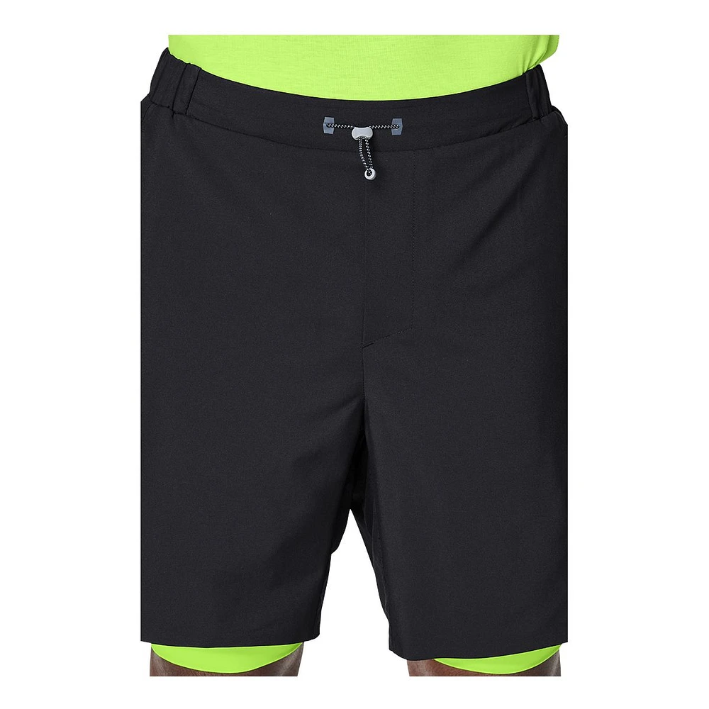 FWD Men's Push 7 Inch 2 1 Shorts