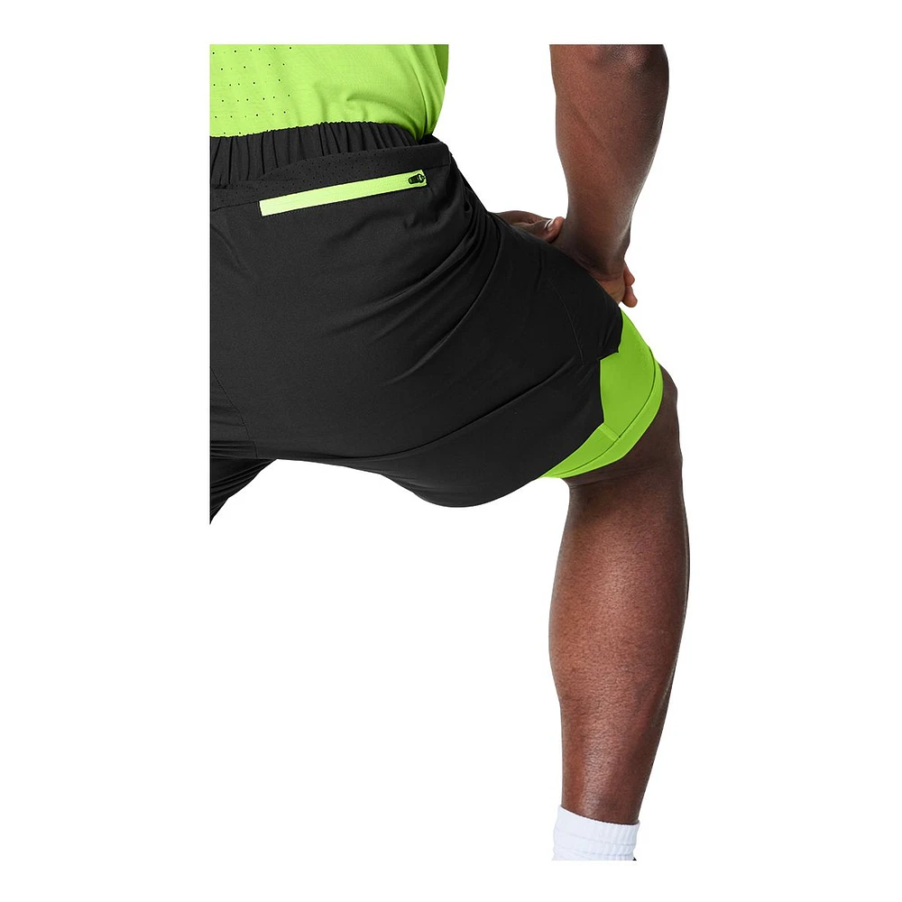 FWD Men's Push 7 Inch 2 1 Shorts