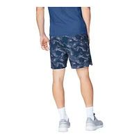 FWD Men's Push 7 Inch Unlined Printed Shorts