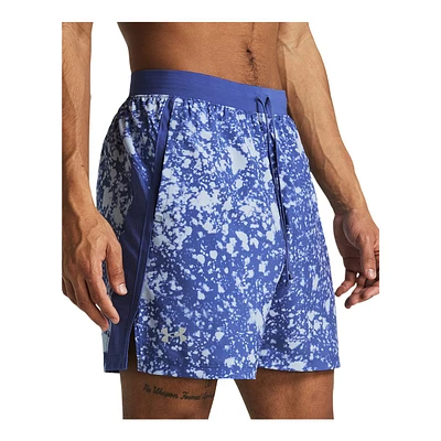 Under Armour Men's Launch Specks 7 Inch Unlined Shorts