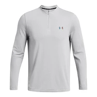 Under Armour Men's Rush Seamless 1/4 Zip Long Sleeve Top