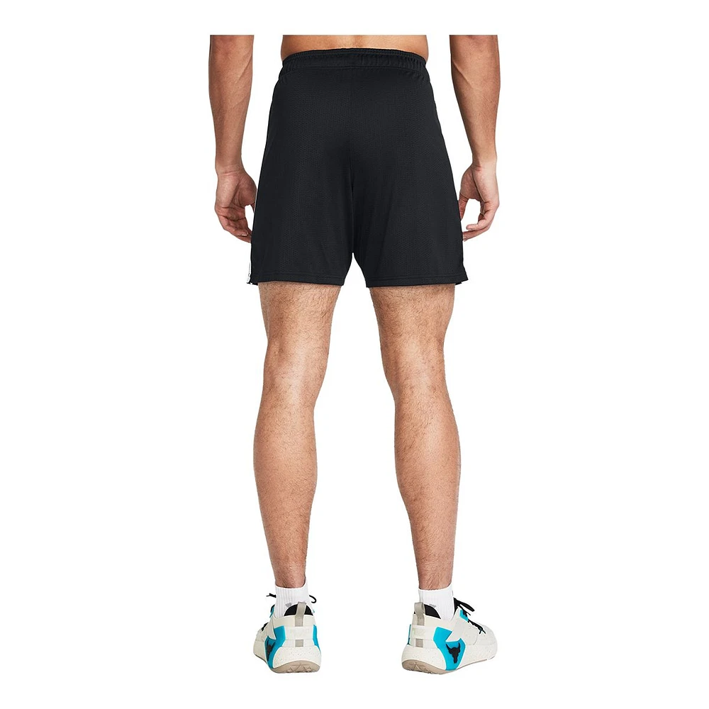 Under Armour Men's Project Rock Payoff Mesh Shorts