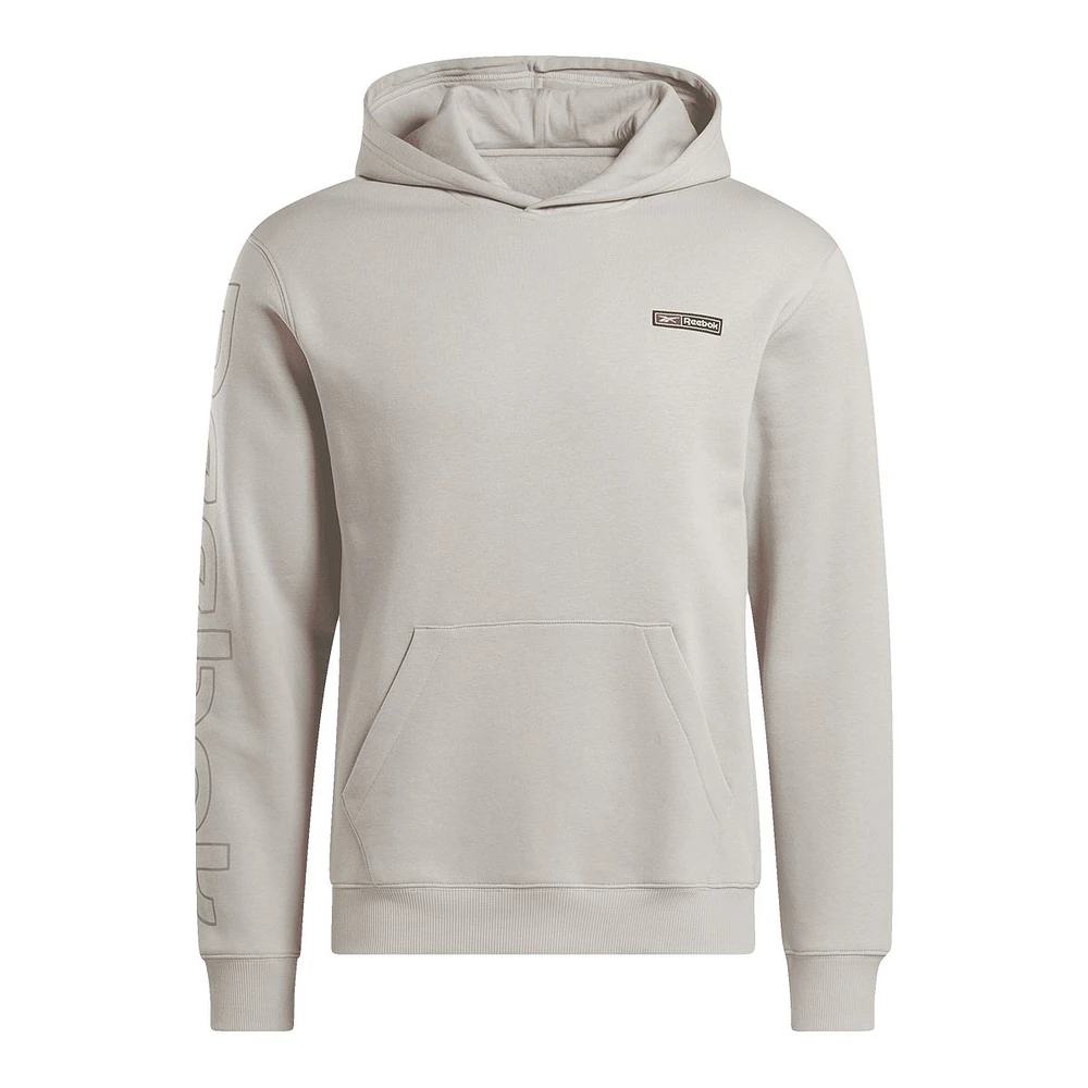 Reebok Men's Logo Mash Up Pullover Hoodie