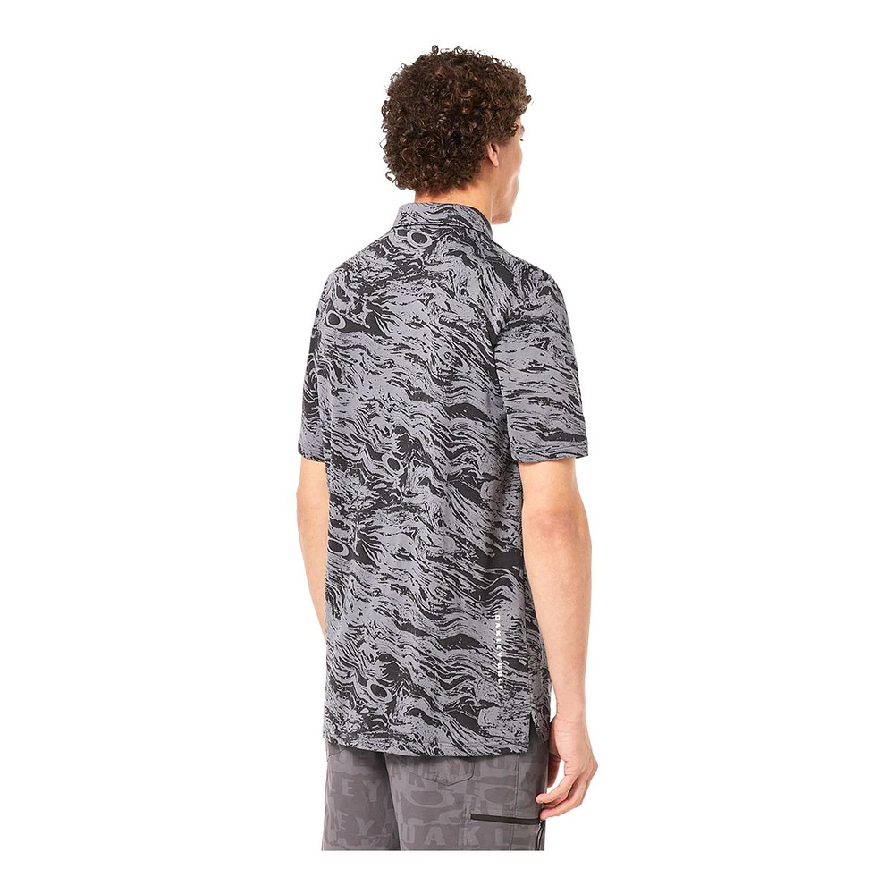 Oakley Men's Duality Jacquard Polo T Shirt