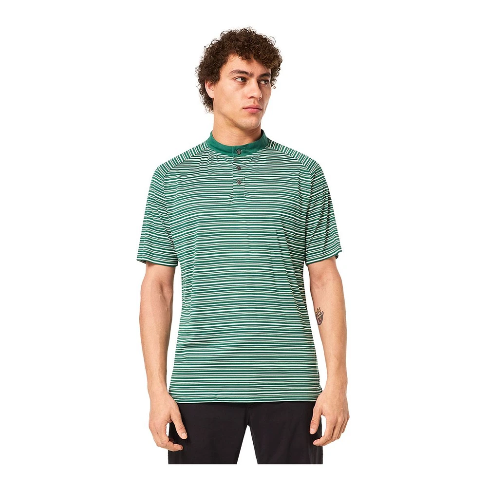 Oakley Men's Fringe Stripe Polo T Shirt