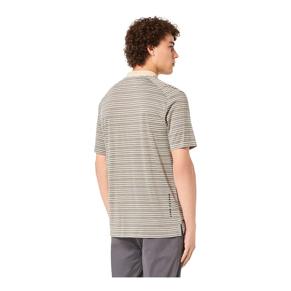 Oakley Men's Fringe Stripe Polo T Shirt