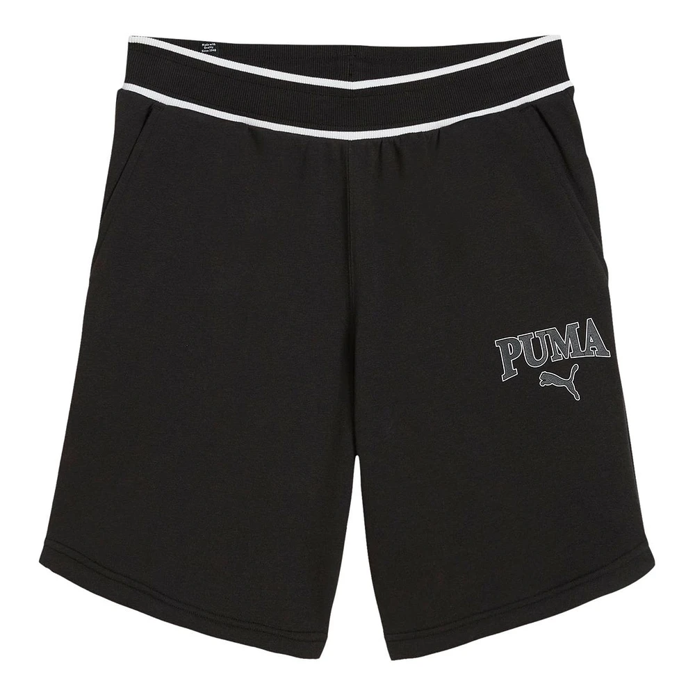 PUMA Men's Squad 9 Inch French Terry Shorts