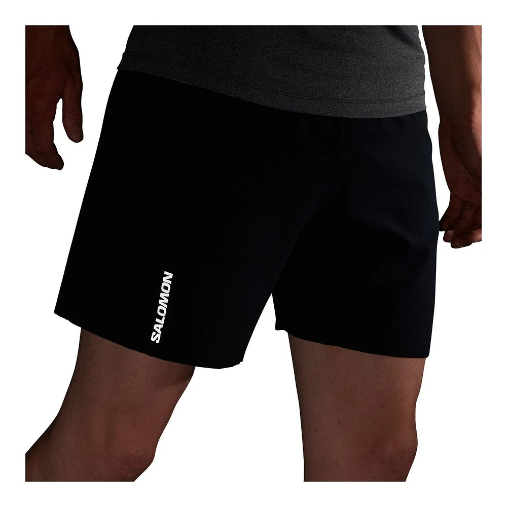 Salomon Men's Cross 7 Inch Shorts with Liner