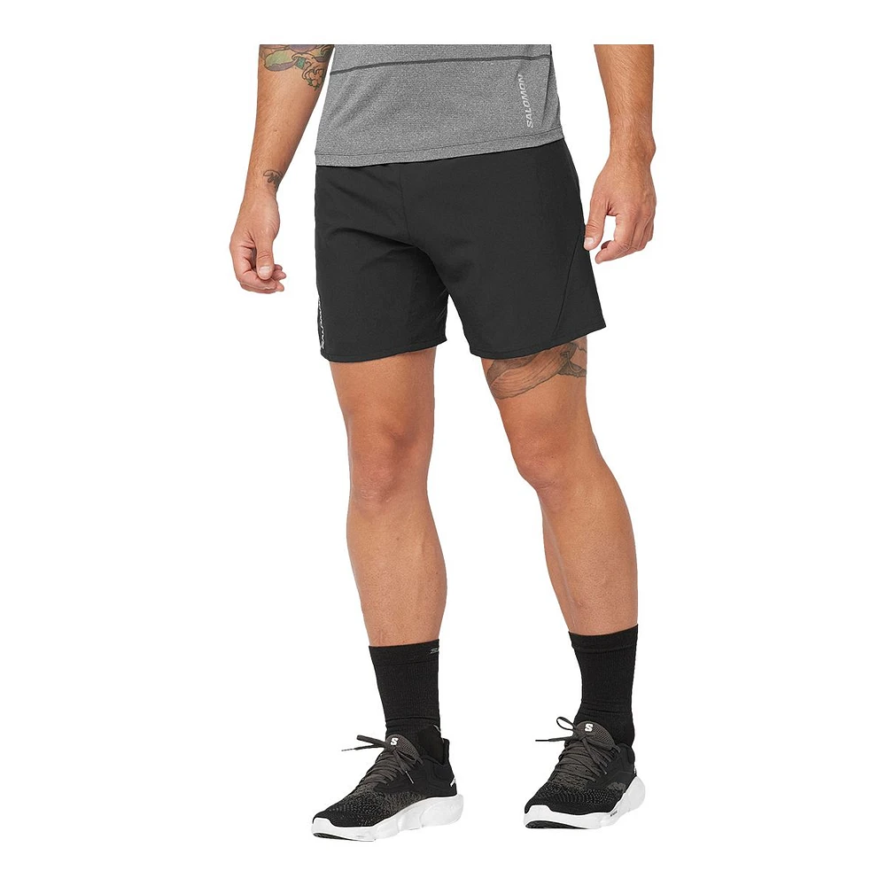 Salomon Men's Cross 7 Inch Shorts with Liner