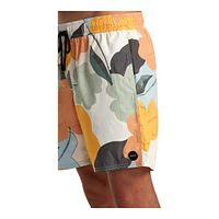 RVCA Men's Perry Elastic 17 Inch Volley Shorts