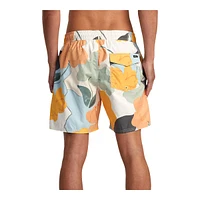 RVCA Men's Perry Elastic 17 Inch Volley Shorts