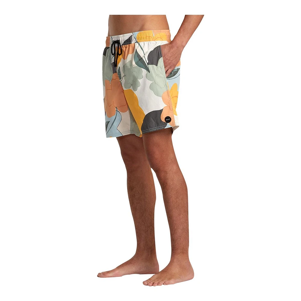 RVCA Men's Perry Elastic 17 Inch Volley Shorts