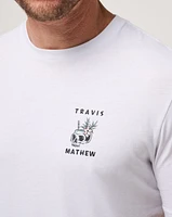 TravisMathew Men's Pineapple Drinks Golf Shirt