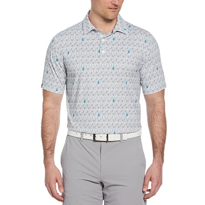 Callaway Men's Scotch Novelty Printed Polo T Shirt