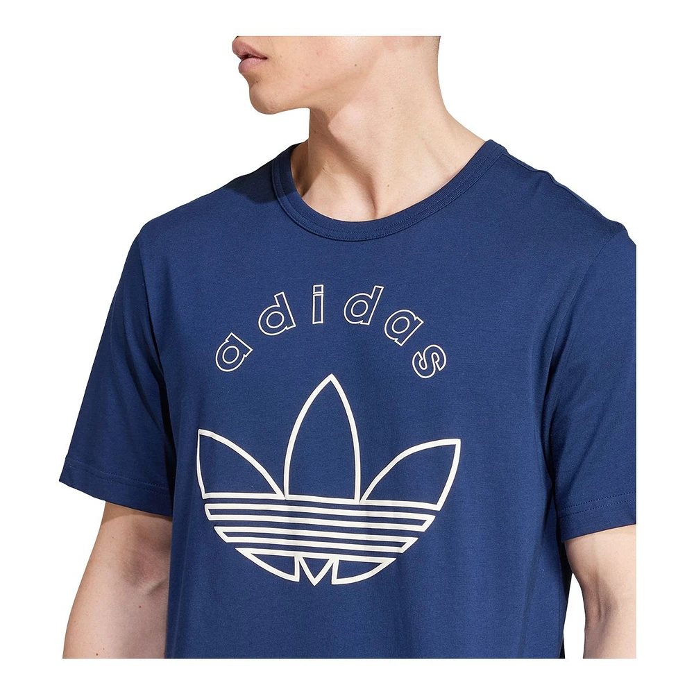 adidas Men's Originals Trefoil Graphic T Shirt