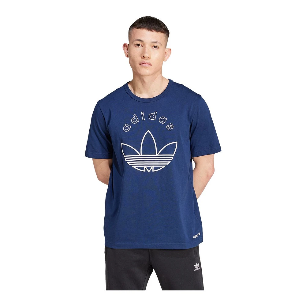 adidas Men's Originals Trefoil Graphic T Shirt