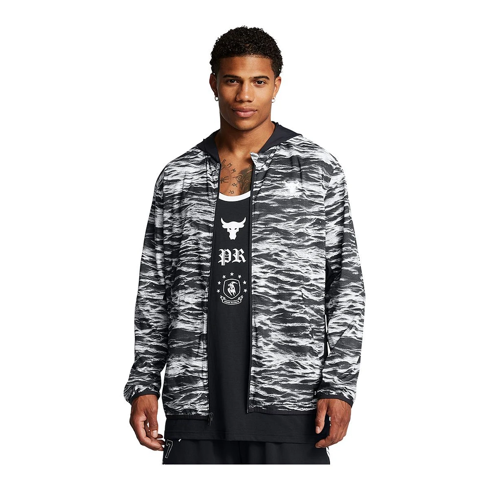 Under Armour Men's Project Rock ISO Tide Hybrid Jacket