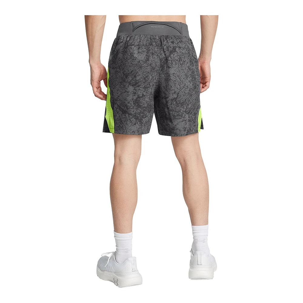 Under Armour Men's Launch Pro 7 Inch Printed Shorts