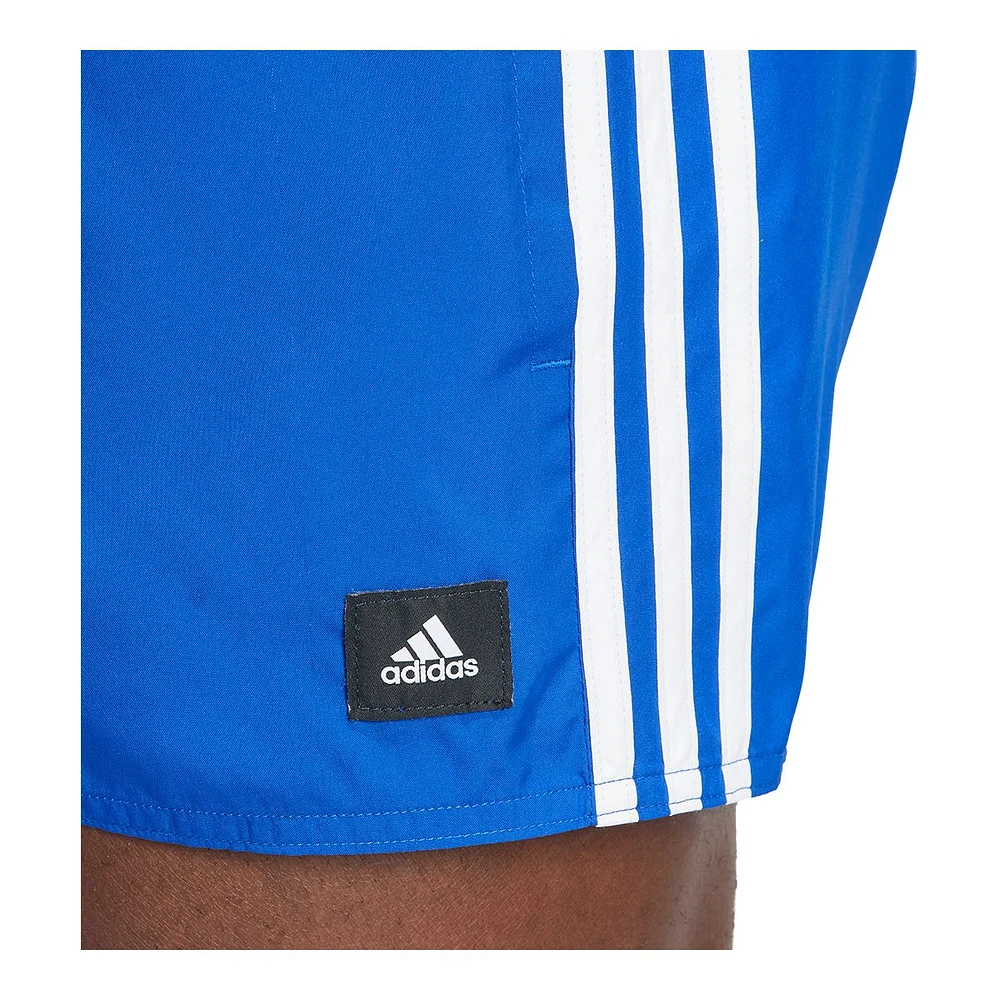 adidas Men's 3-Stripe CLX SH VSL Swim Shorts