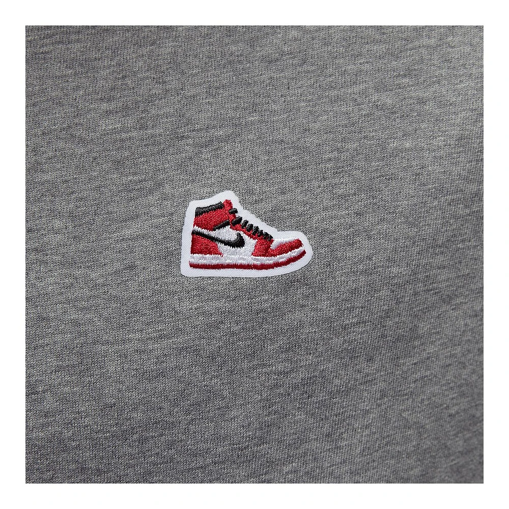 Jordan Men's Brand Sneaker Patch Crew T Shirt