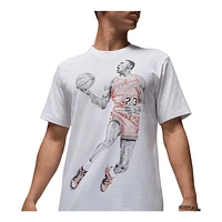 Jordan Men's Brand Dot MJ Crew T Shirt