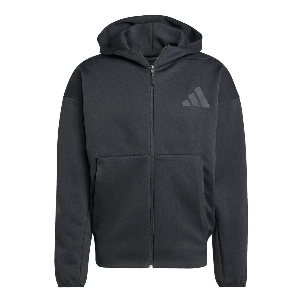 adidas Men's New Z.N.E. Full Zip Hooded Track Jacket