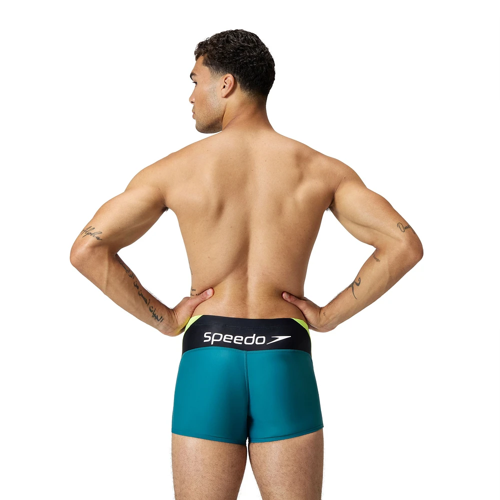 Speedo Men's Splice Square Leg Brief