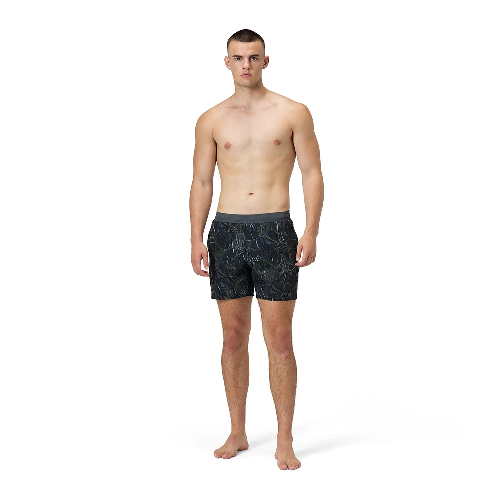 Speedo Men's Lookout Print 16 Inch Volley Shorts