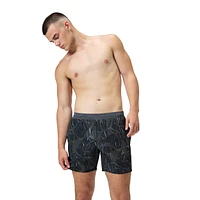 Speedo Men's Lookout Print 16 Inch Volley Shorts