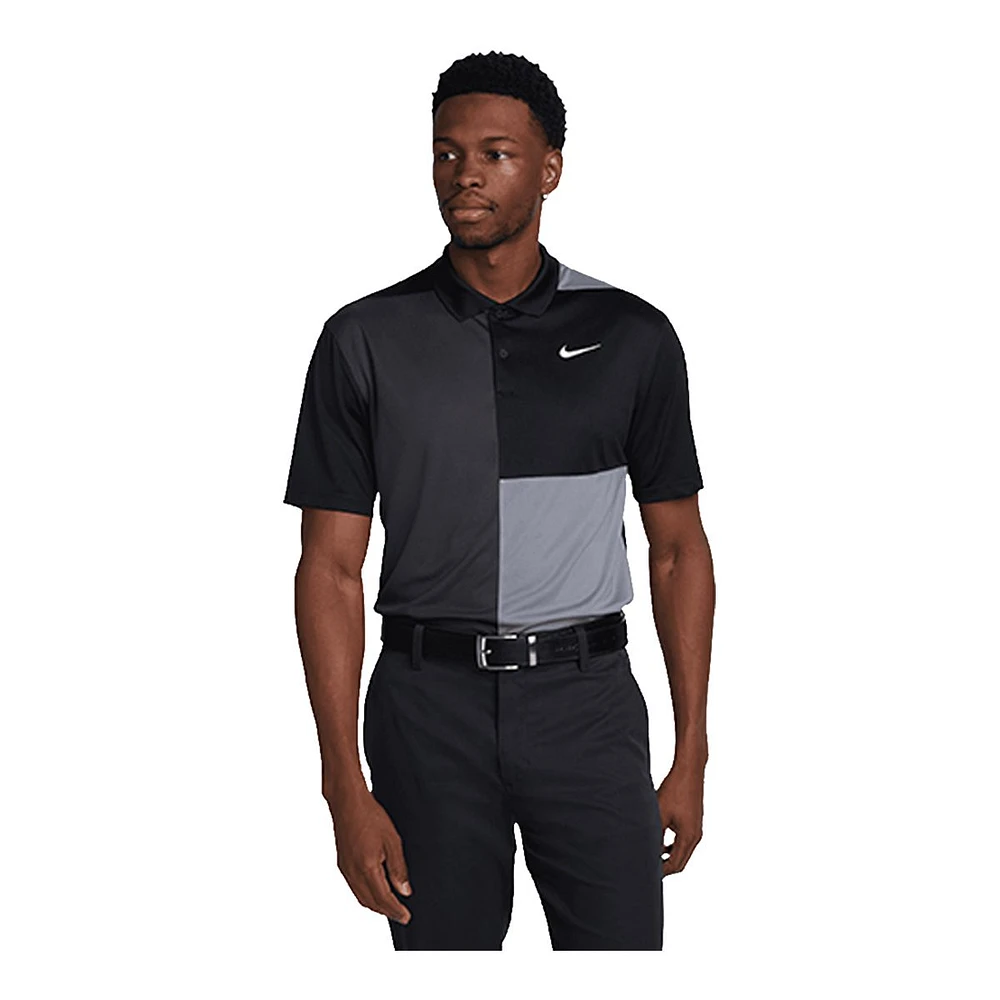 Nike Golf Men's Dri-FIT Victory + Blocked Polo T Shirt