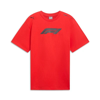 PUMA Men's F1 ESS+ Relaxed T Shirt