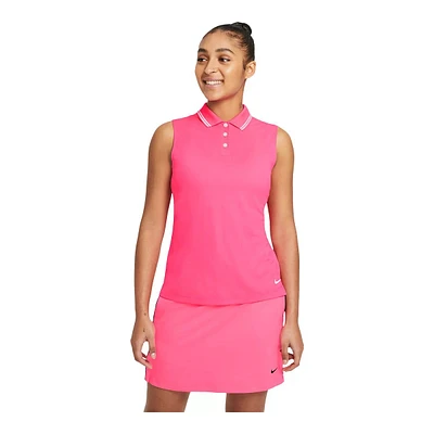 Nike Golf Women's Dri-FIT Victory Sleeveless Polo