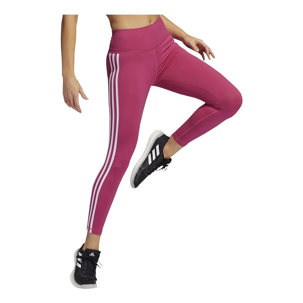 adidas Women's Believe This 3-Stripe 7/8 Tights