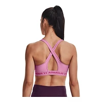 Under Armour Women's Crossback Medium Padded Sports Bra