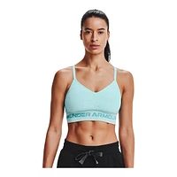 Under Armour Women's Training Seamless Low Long Heather Sports Bra