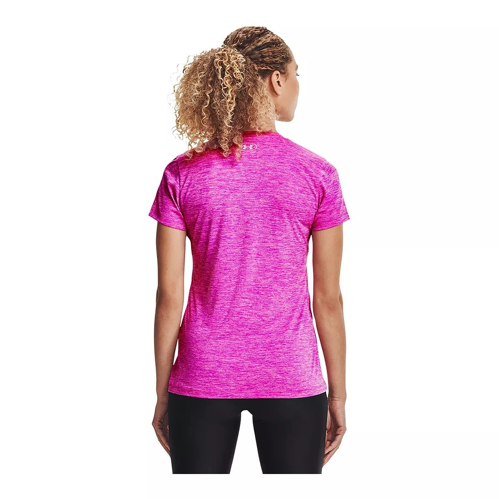 Under Armour Women's Tech Twist V-Neck T Shirt