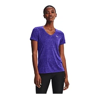 Under Armour Women's Tech Twist V-Neck T Shirt